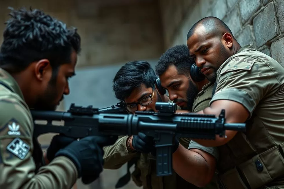 Domine o CQB: 7 Táticas Essenciais para Autodefesa em Combate em Espaços Reduzidos