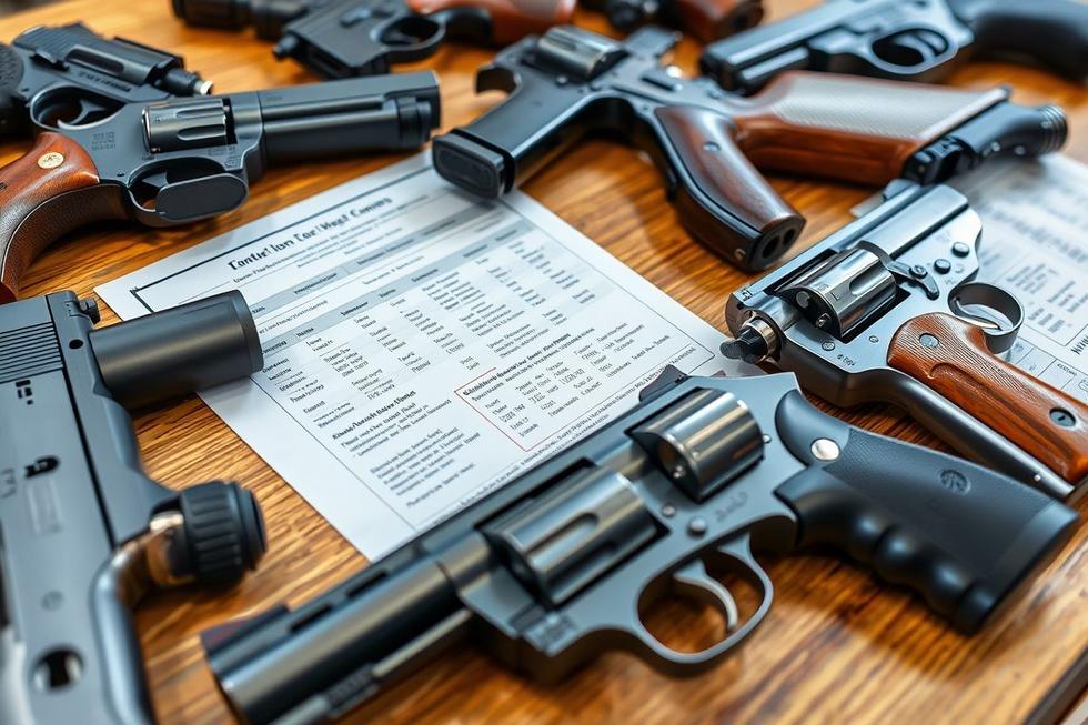 Características técnicas e tipos de armas ideais para iniciantes no tiro esportivo e defesa pessoal