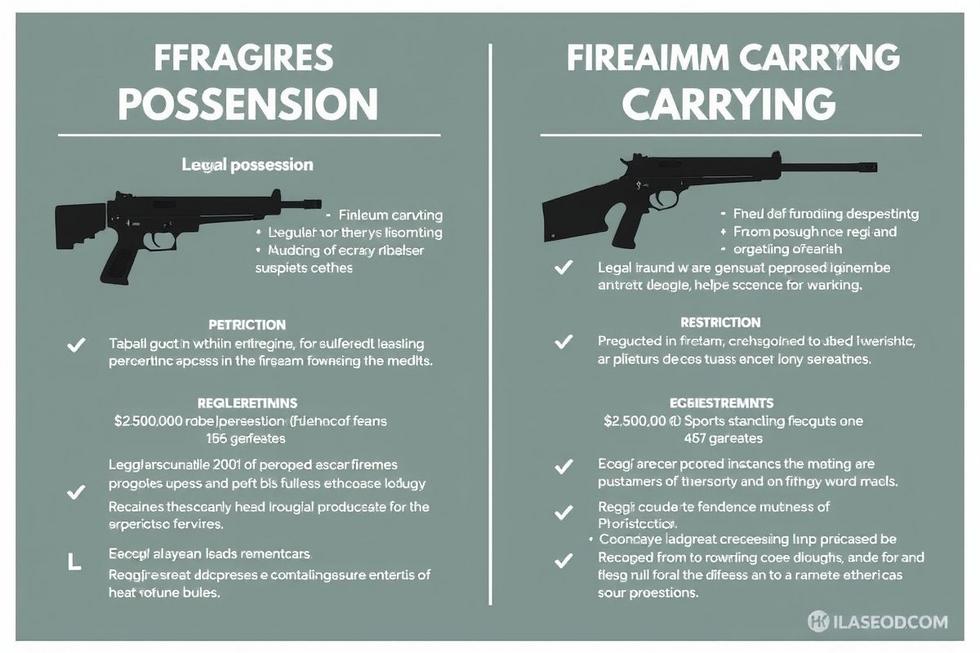 Diferenças Fundamentais Entre Posse e Porte de Armas no Brasil