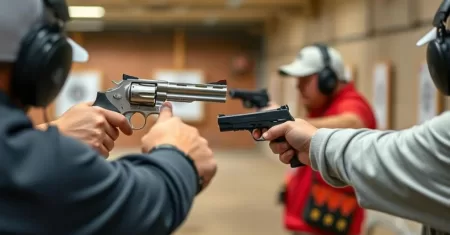 Revólver vs Pistola: Descubra as Melhores Armas para Tiro Esportivo