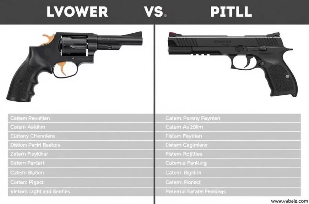 Comparação Prática: Revólver vs Pistola