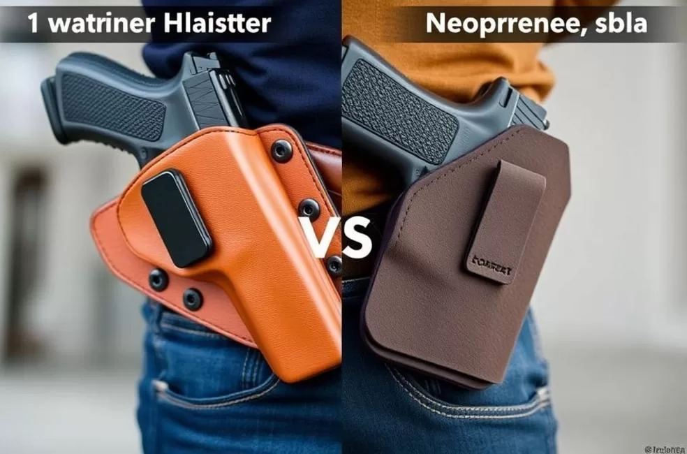 Couro vs Neoprene: Tradição e Conforto