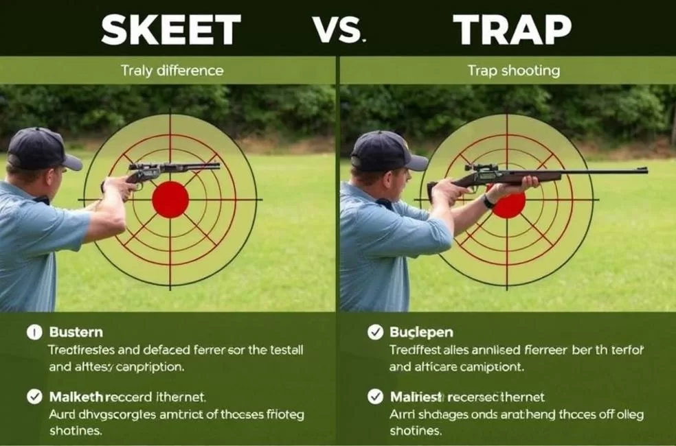 Comparação de Técnicas e Estratégias: Skeet vs Trap