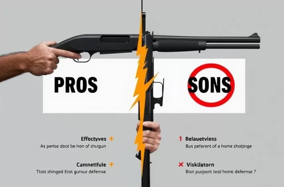 Vantagens e Desvantagens do Uso da Espingarda para Defesa