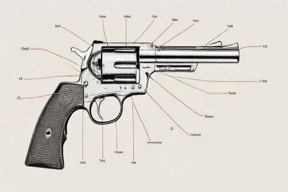 Anatomia do Revólver: Compreendendo os Componentes